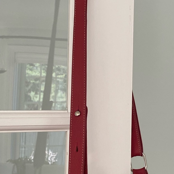 Longchamp red bucket bag - Picture 9 of 9